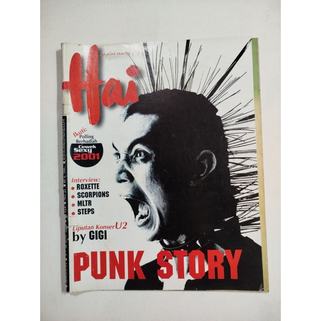 MAJALAH HAI TAHUN 2001