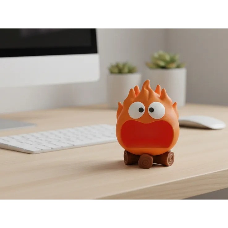 Surprised Calcifer Fire Demon Howl's Moving Castle Imut #NK#1#A2264
