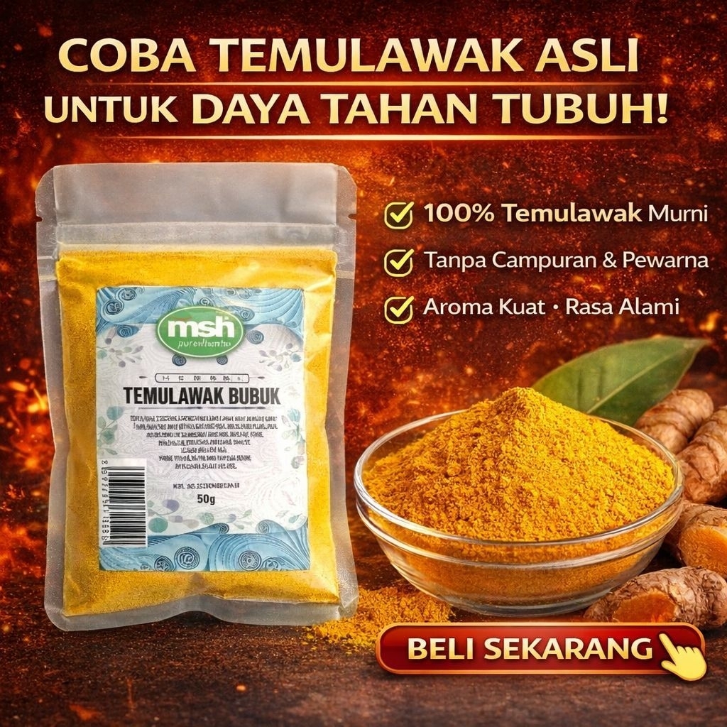 Temulawak Bubuk Pack , Temulawak Bubuk Asli , Temulawak Bubuk Murni , Temulawak Bubuk Siap Pakai