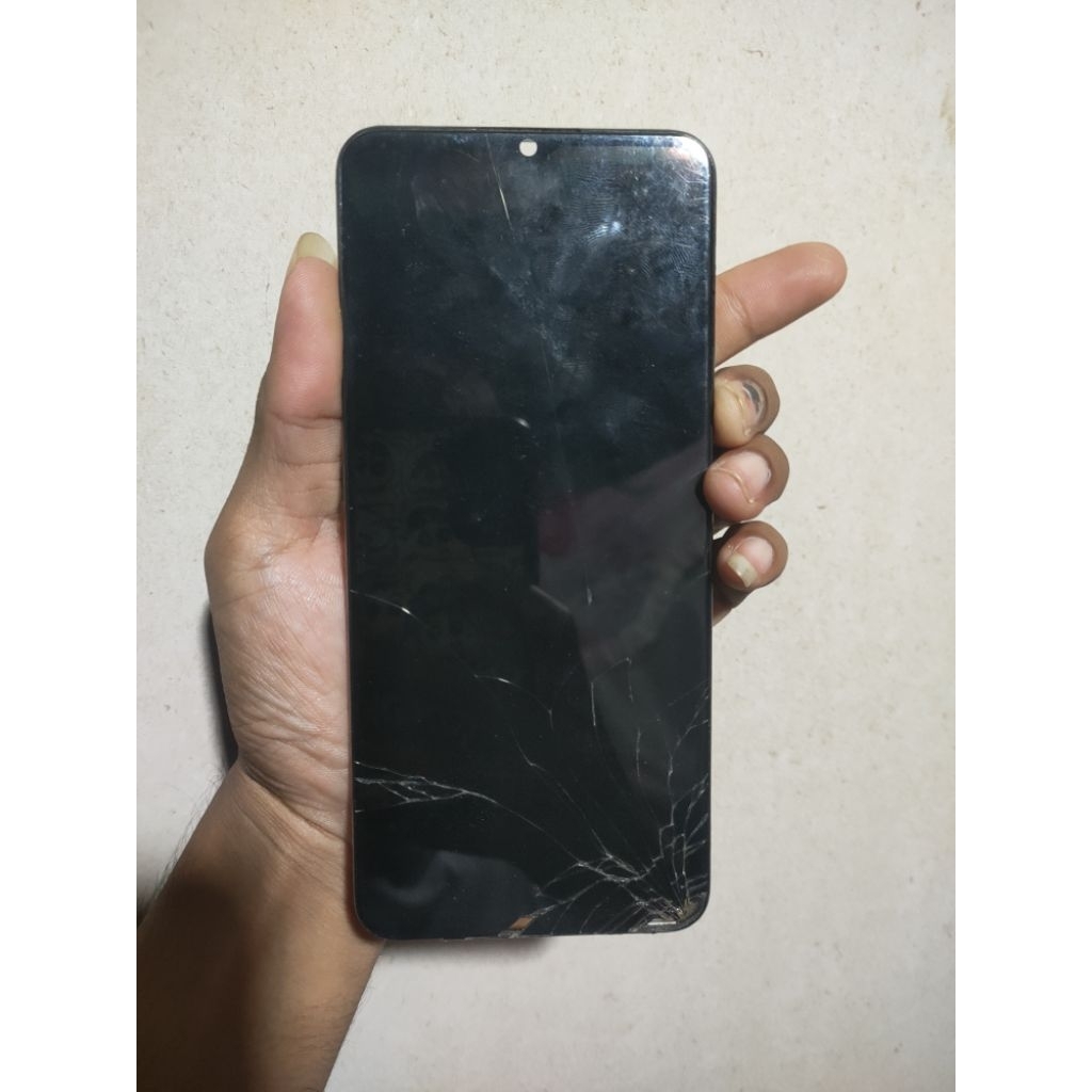 lcd+frame vivo y15s ori copotan