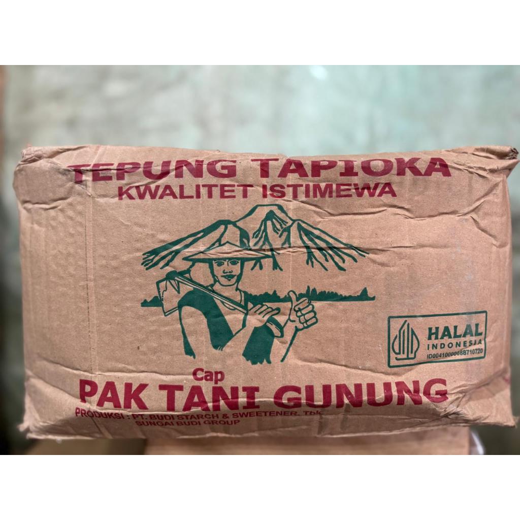 Tepung Tapioka Cap Pak Tani Gunung 500gram @20bks / 1 dus