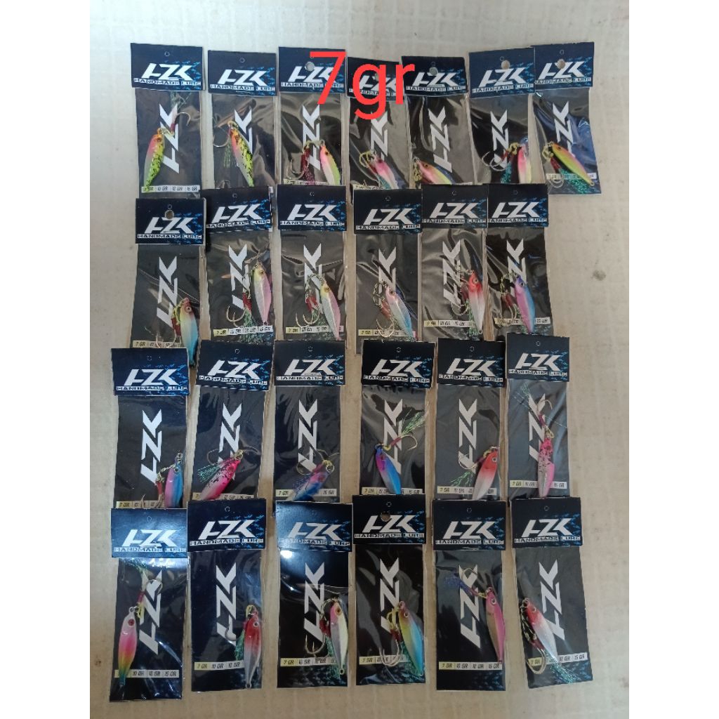 Obral Habisin Stock Discond 50% Metal Jig Micro Jig AZK 7gr Udah Isi Asis Hook