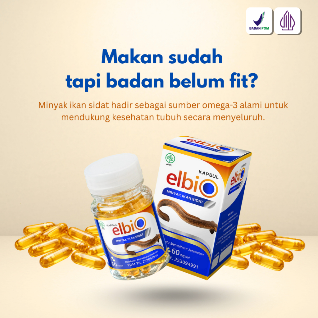 Minyak ikan sidat ELBIO
