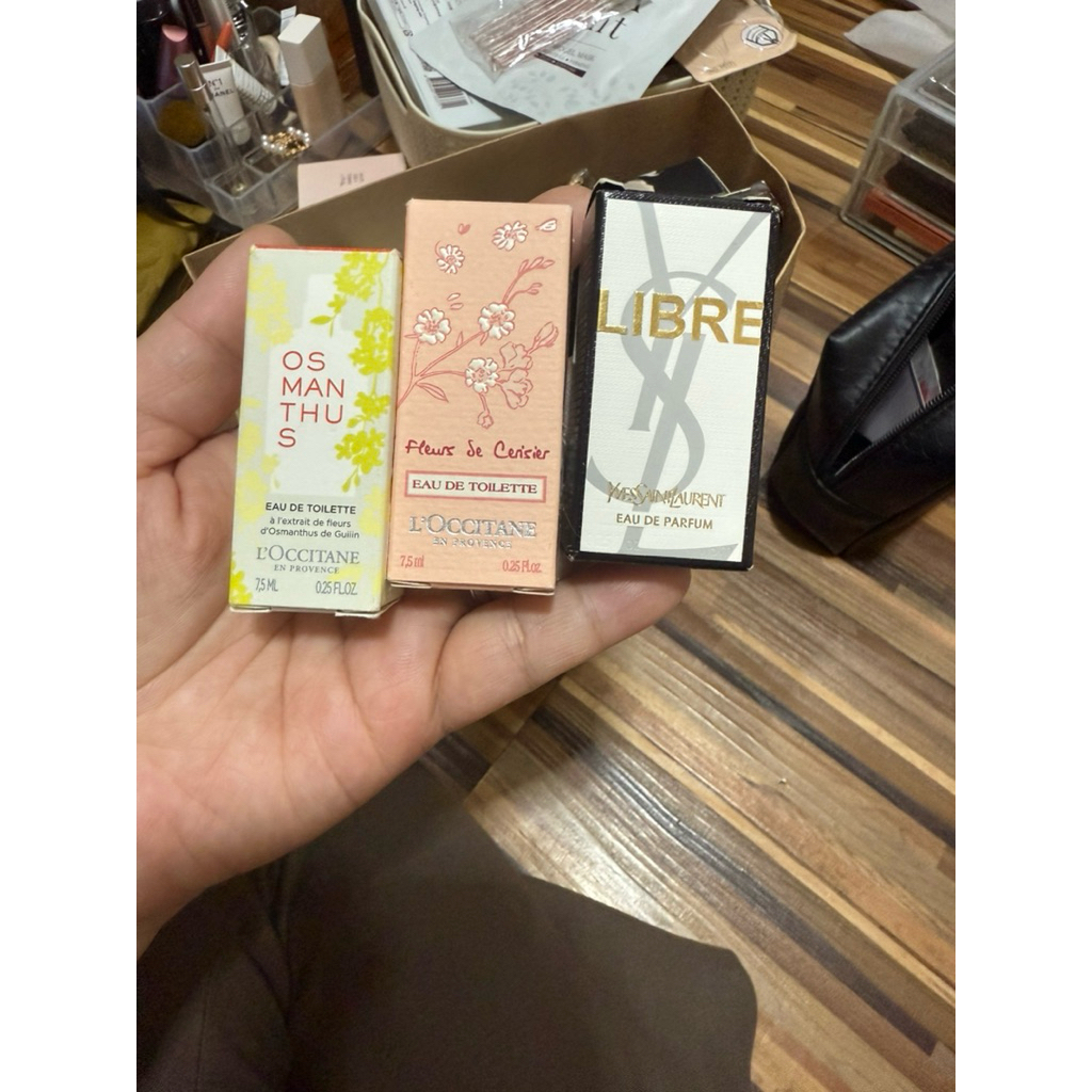 new mini parfum ysl loccitane