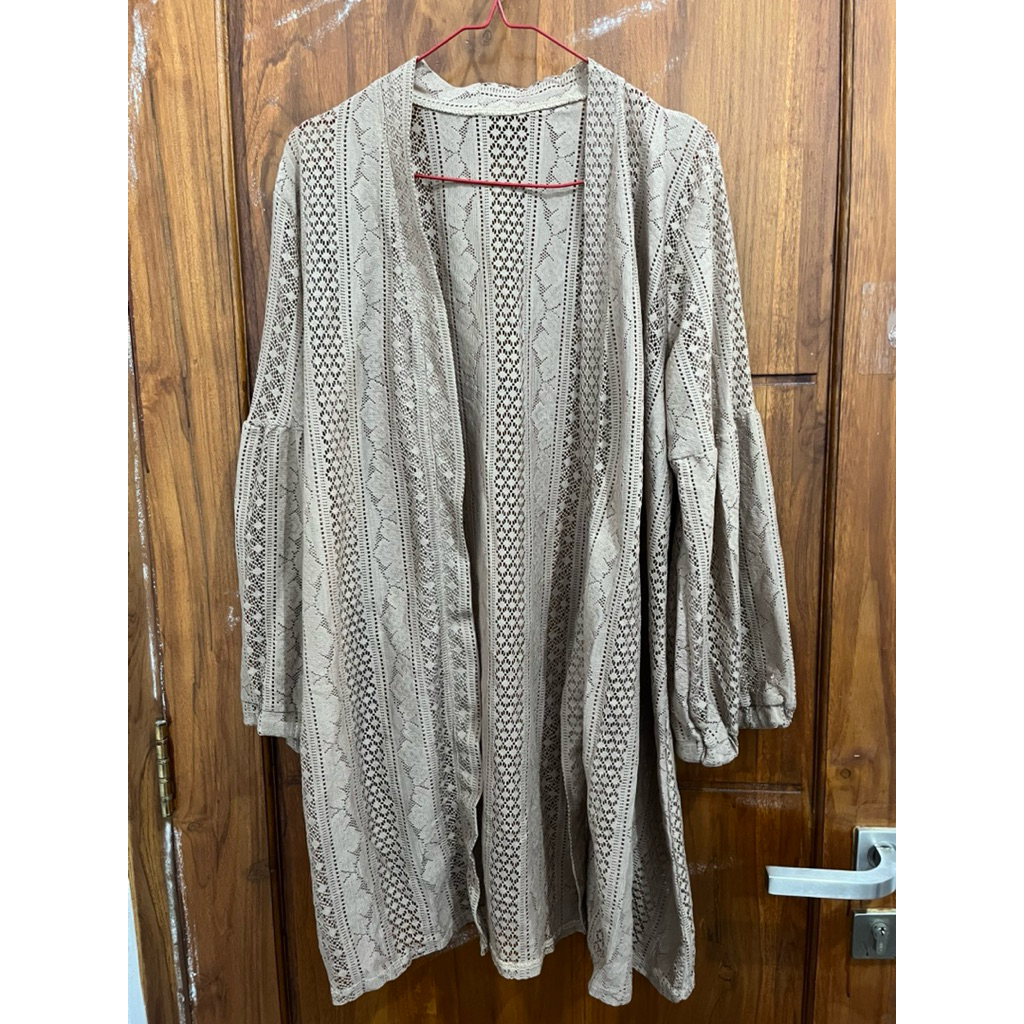 preloved cardigan pantai