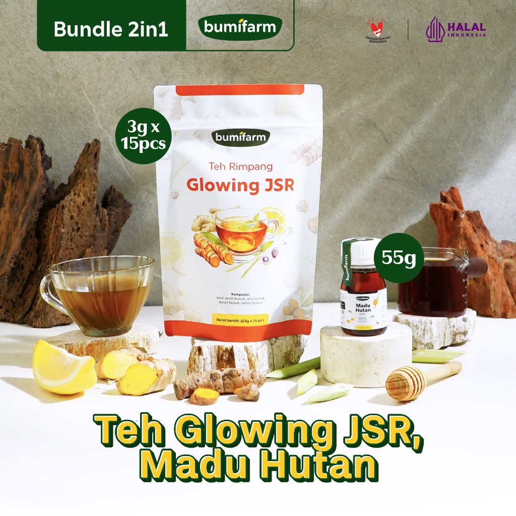 JSR RESEP GLOWING & AWET MUDA BUMIFARM / DETOX RESEP SEHAT JSR / RAMUAN JSR / JSR DETOX / REMPAH JSR