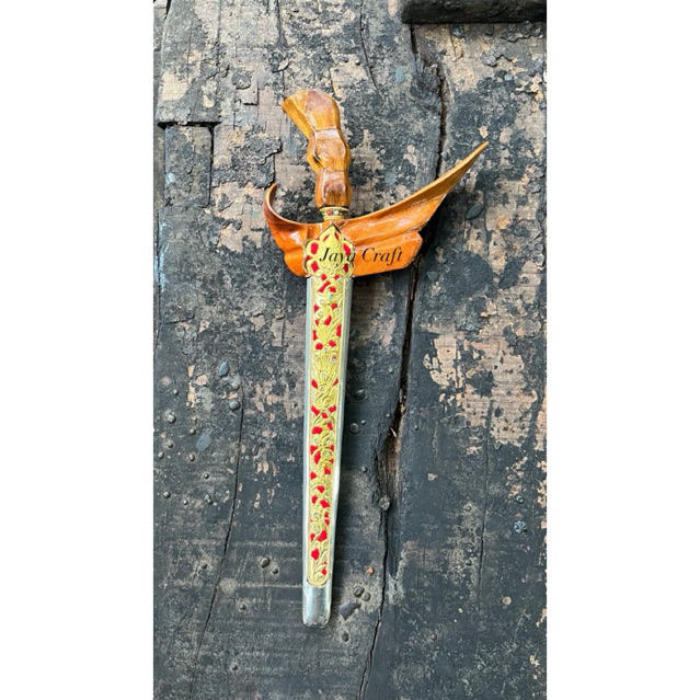 Keris Manten Kuningan+Batu/Keris Besi Kuning