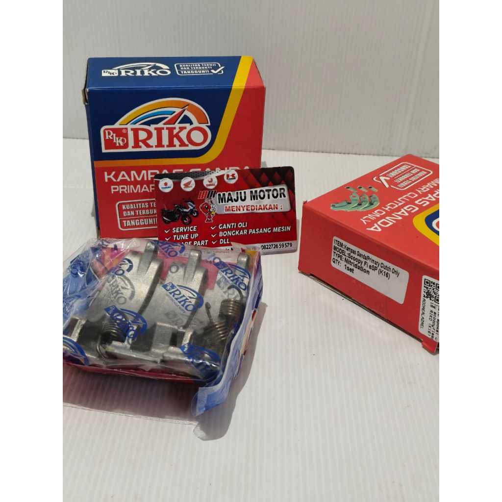 RIKO Kampas Ganda Koppling scoopy f1 esp 2018 k16