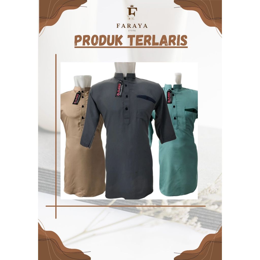 KOKO KURTA BAJU KURTA POLOS MURAH ADEM BAJU KOKO KURTA PRIA DEWASA