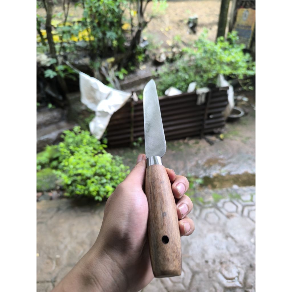 pisau daging baja tempa cap garpu