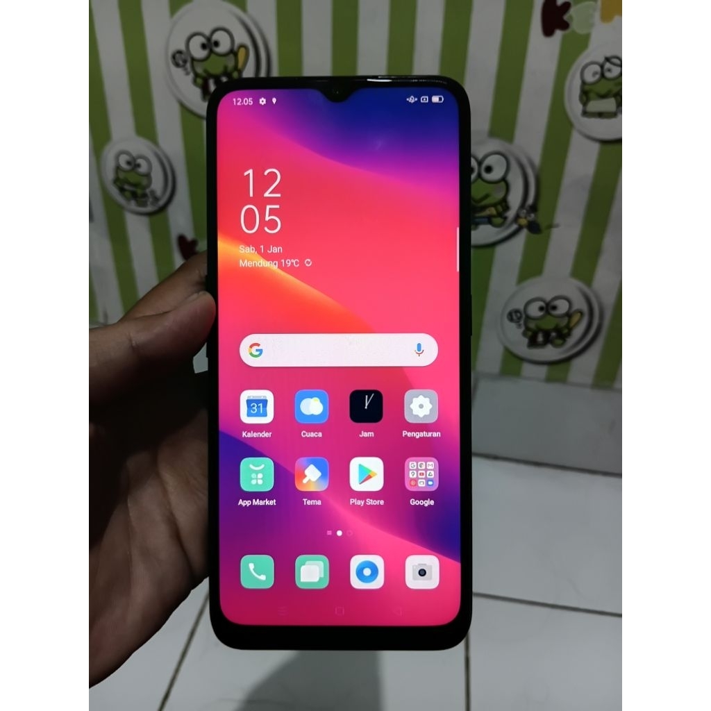HP Second Batangan Oppo A5 2020 3/64 bonus softcase dan screenguard