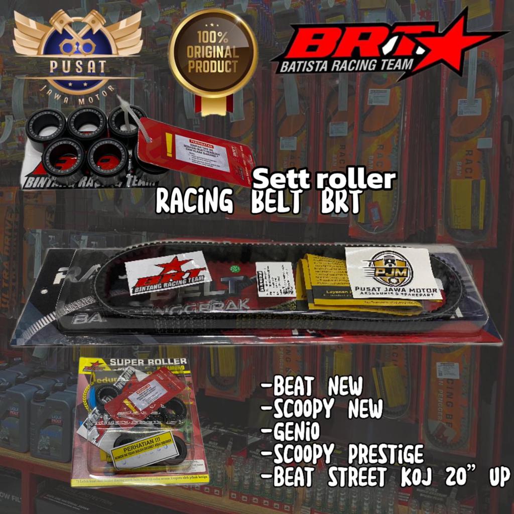 V BELT BRT SET ROLLER ORIGINAL BRT GENIO BEAT DELUXE SCOOPY 2020