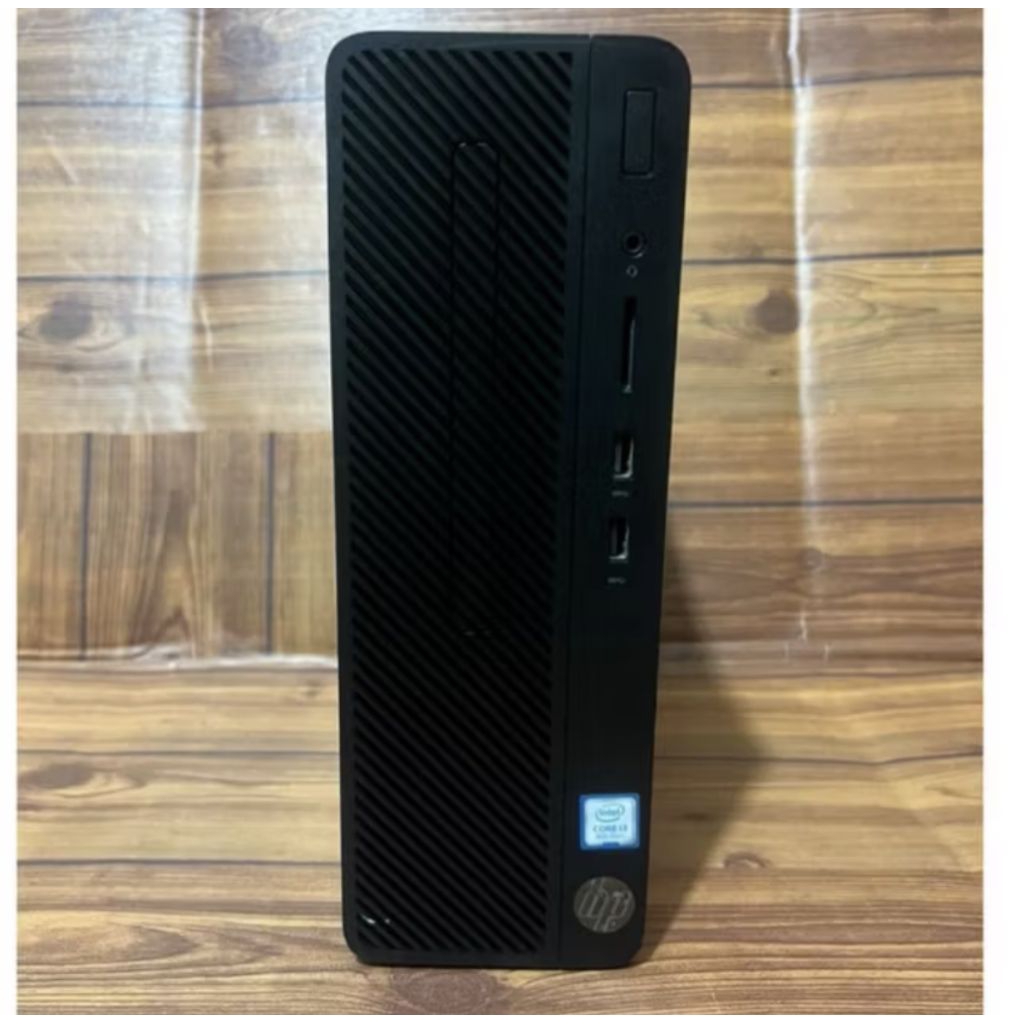 PC HP SLIM DEKSTOP CORE I3 GEN 8, SSD 128GB RAM 8GB MURAH