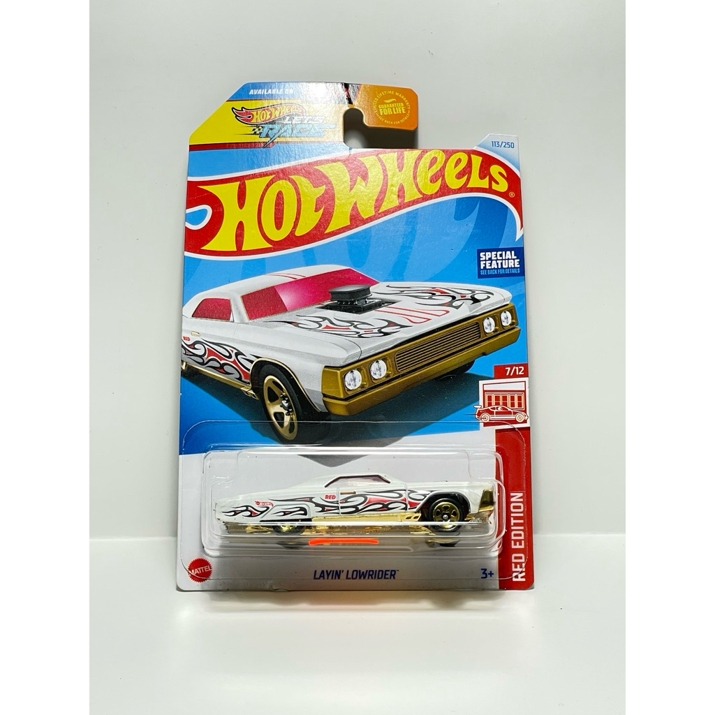 Hot Wheels Red Edition Layin' Lowrider