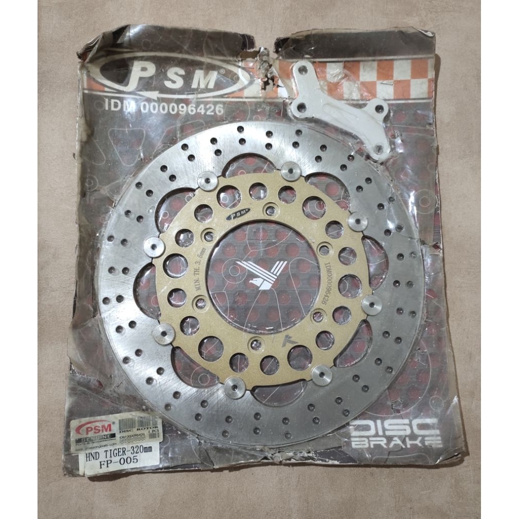 piringan cakram PSM Honda Tiger lama