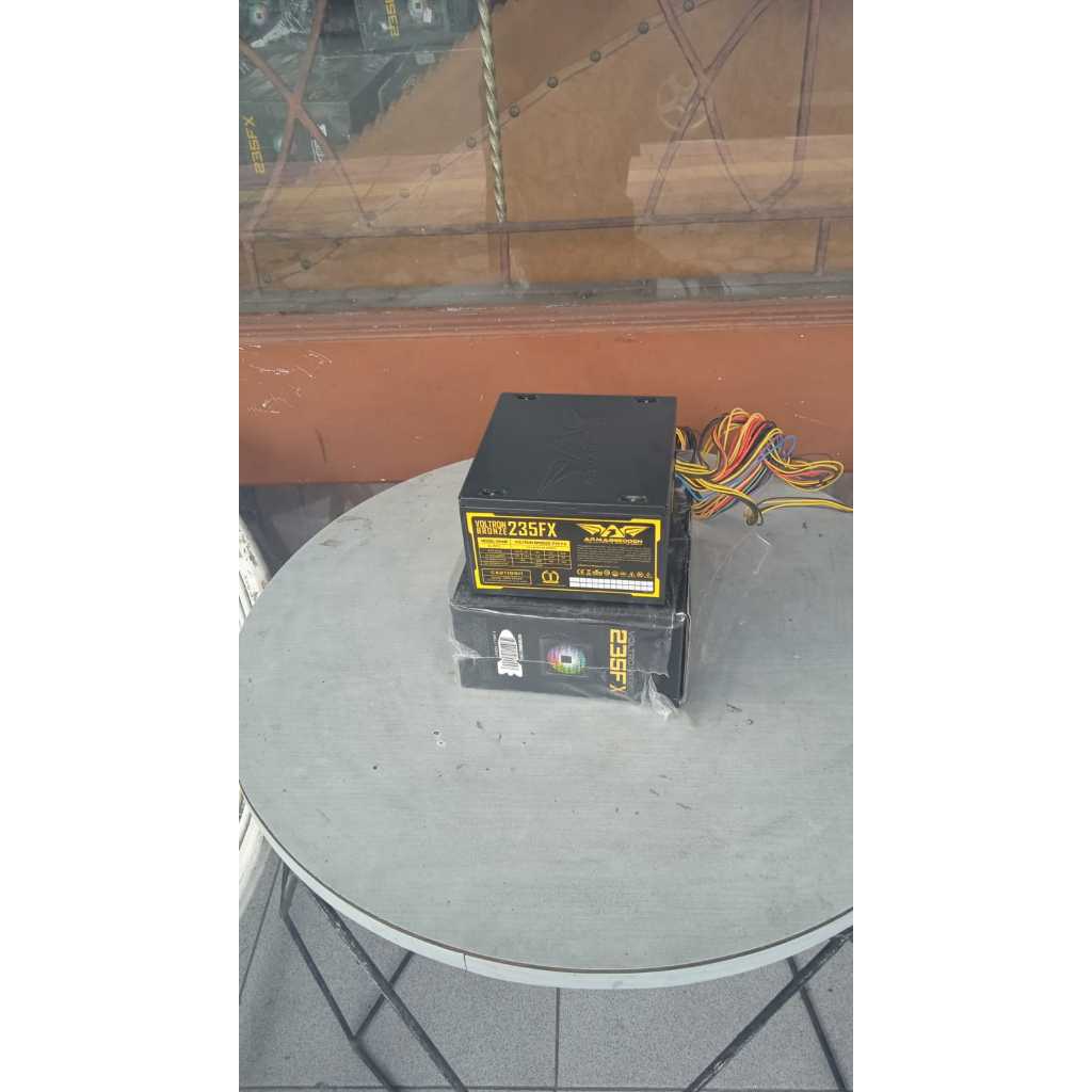 PSU PC PSU Armaggeddon Voltron 235FX Bronze FULLSET Plus DUS Second Normal Ada 6 Pin Joss Murah Gara