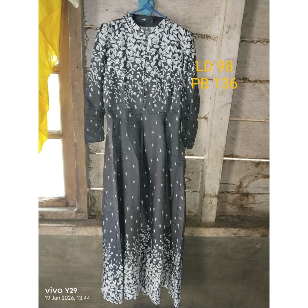 Gamis bunga² dewasa