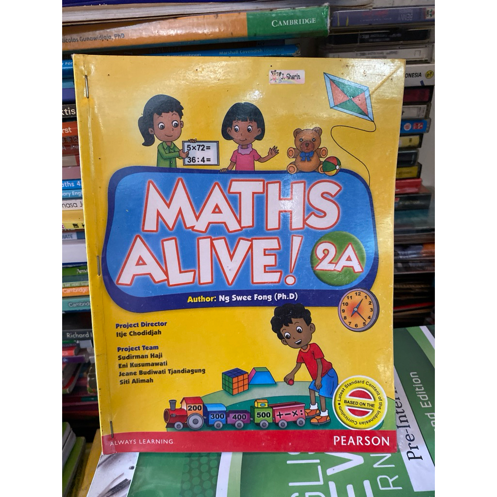 PELAJARAN MATHS ALIVE 2 A TEXTBOOK