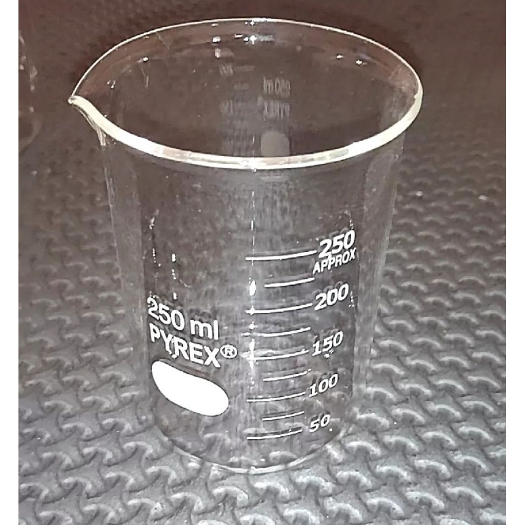 Beaker Glass kimia > 250Ml Pyrex Tahan Panas