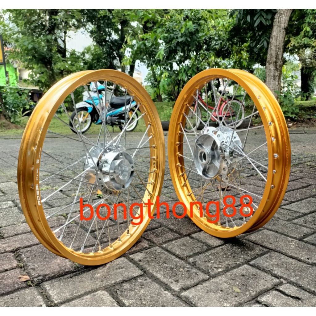 Sepaket velg Rossi kharisma blade supra 125 revo absolute revo fit blade old supra x125 fi supra x 1