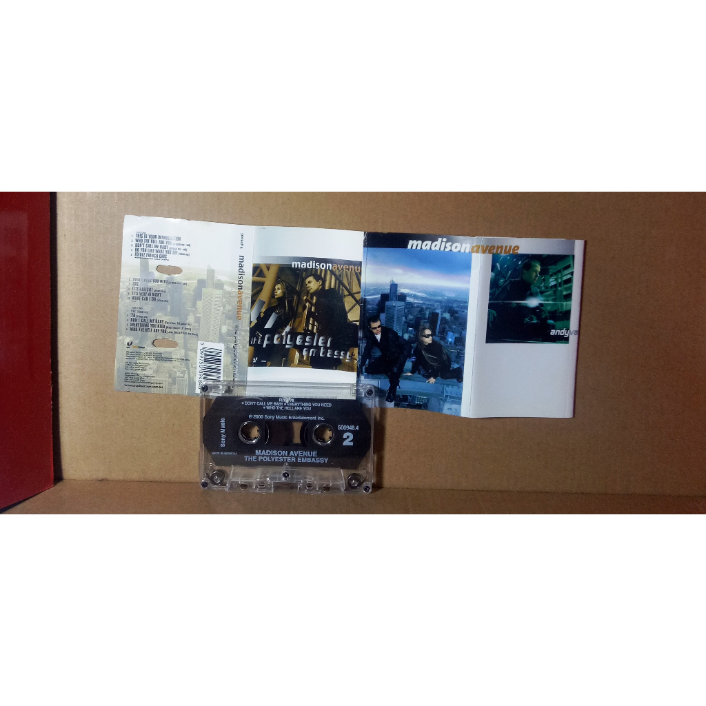 MADISON AVENUE - THE POLYESTER EMBASSY - Kaset