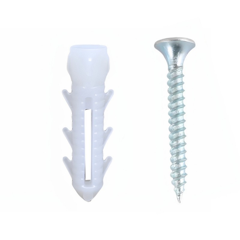 M6/M8 Skrup Fisher Tembok + Sekrup Set Skrup Dan Anchor Dinding Angkur Sekrup Skrup Angkur