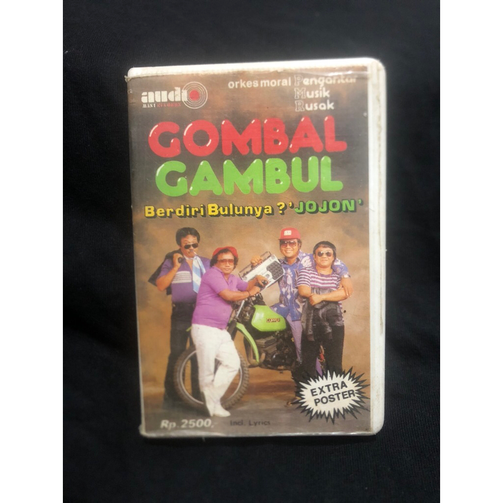 Kaset gombal gambul jojon dkk