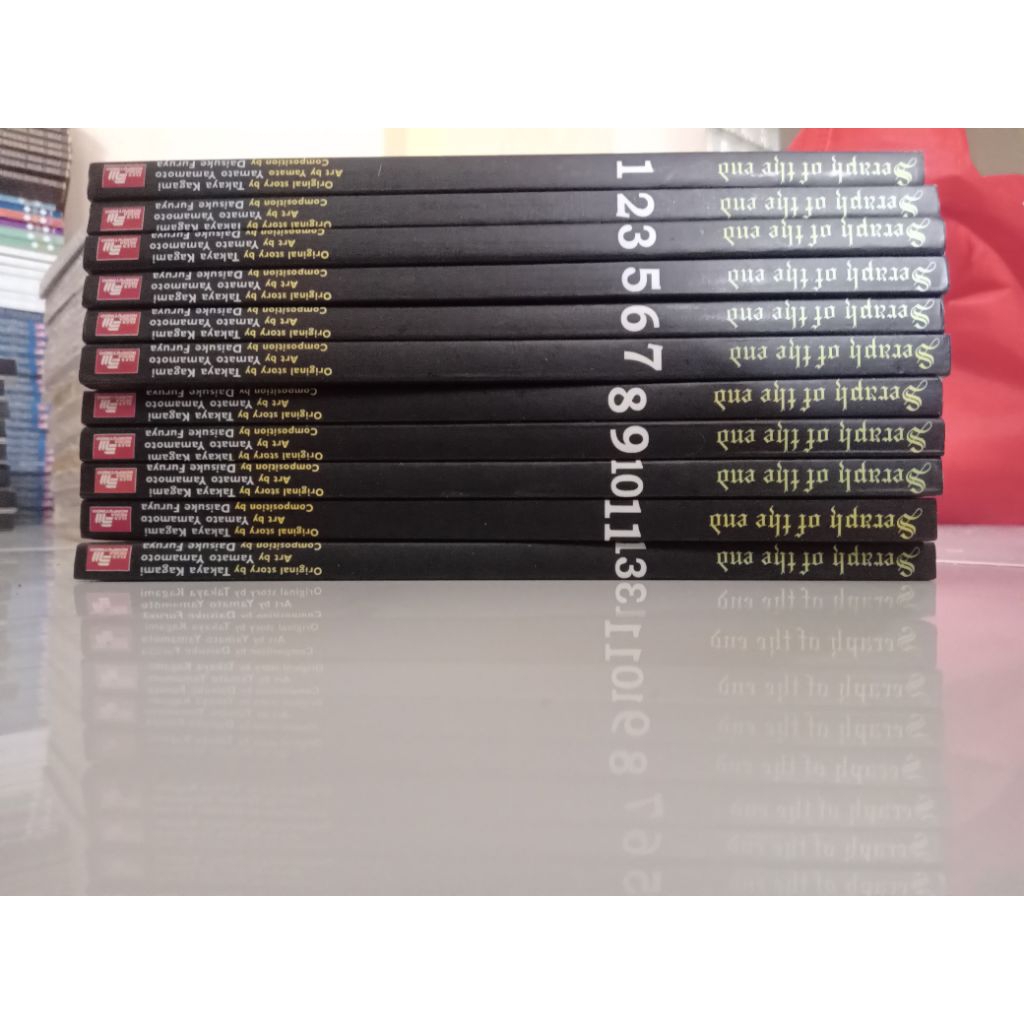 komik seraph of the end set