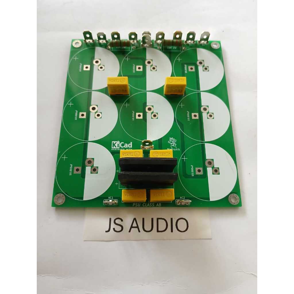 Kit psu 8 elco psu class AB  tanpa elco pcb dobel layer