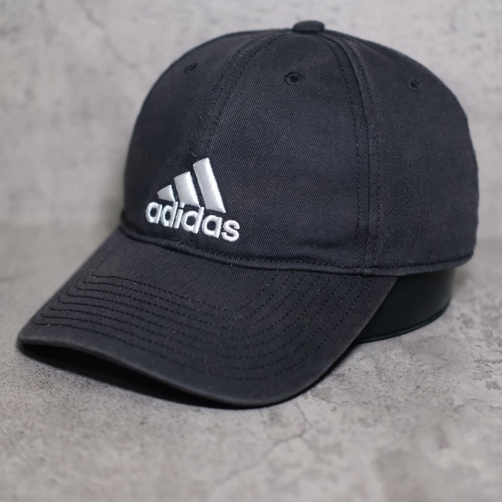 Topi sport casual ADIDAS ORIGINAL hitam