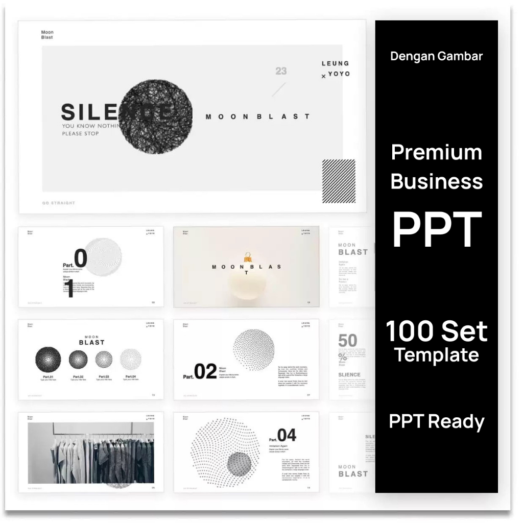 100+Templat PPT Bisnis Premium | Keynote & PPT Animasi Morph Animasi Bergerak untuk Seminar & Sidang