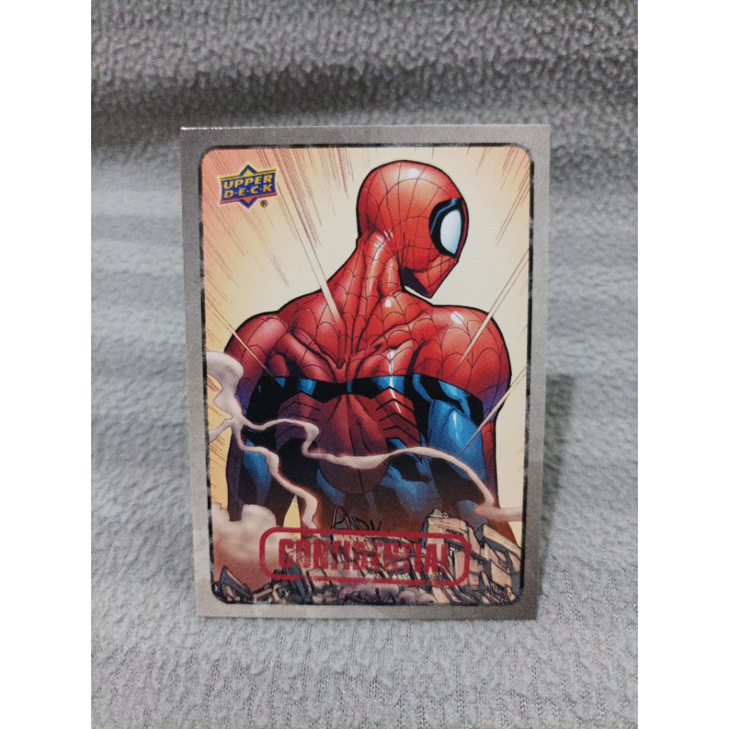 Upper deck marvel dossier 2015 spiderman
