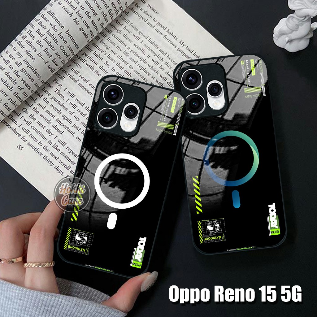 Case Oppo Reno 15 - Softcase Glass Oppo Reno 15 5G - Casing Oppo Reno 15 5G - Kesing Hp Oppo Reno 15