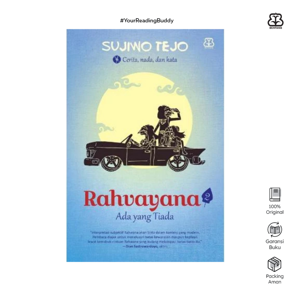 [Bentang] Buku Non Fiksi | Rahvayana + Cd 2 Ada Yang Tiada - Sujiwo Tejo