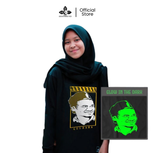Syiblil - Kaos Muhibbin Gus Baha Glow in The Dark