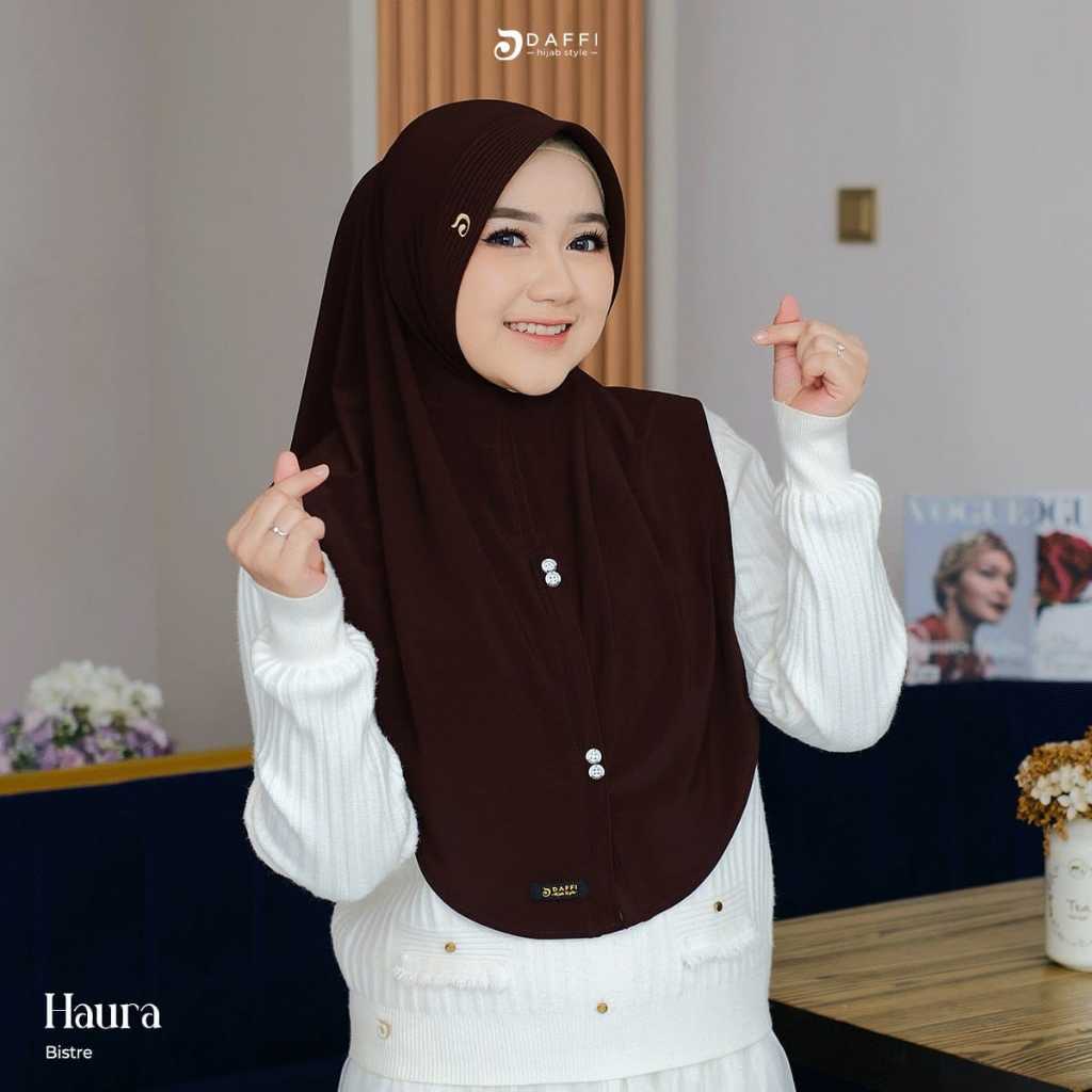 Daffi Hijab - Haura Series Hijab Instan Bahan Jersey Parfum
