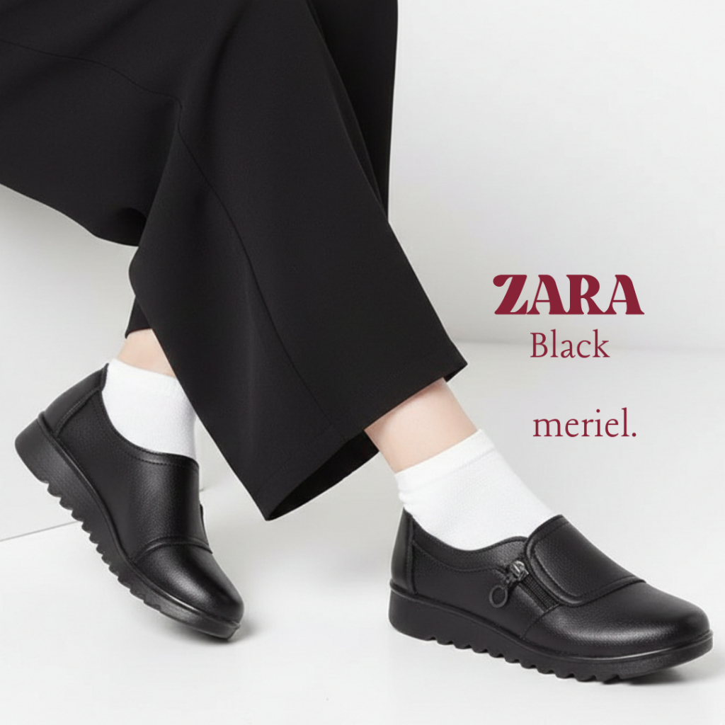 SEPATU WANITA ZARA PRODUK TERBARU LOAFER MURAH TERJAMIN SLIP ON KERJA CASUAL FLAT SHOES TERBAIK 2026