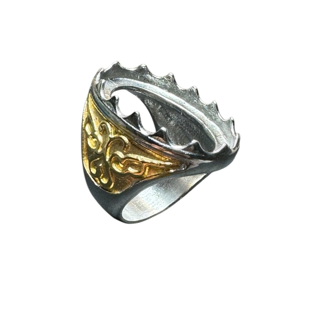 Ring cincin batu permata akik emban cangkang titanium | RTZ-1100