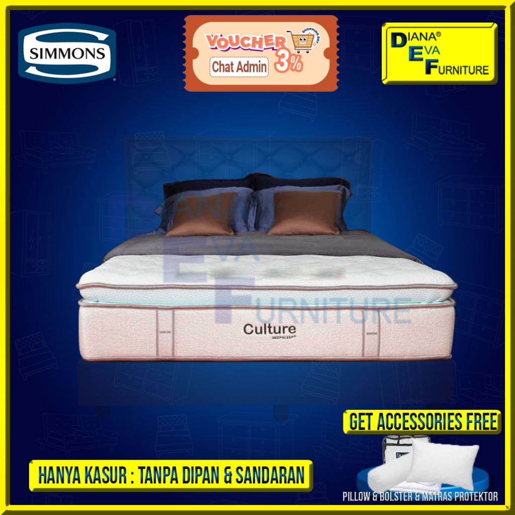 Simmons Culture Matras Kasur Springbed