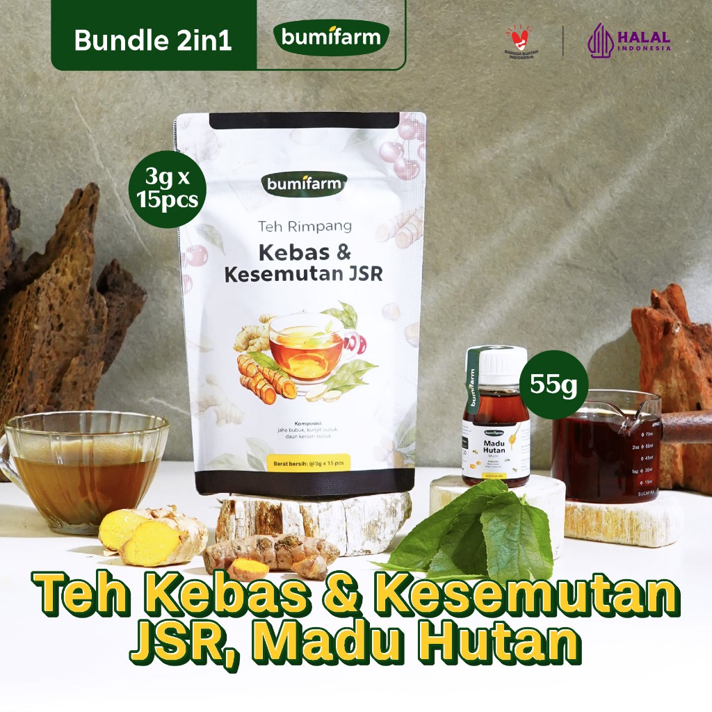 JSR KEBAS / KESEMUTAN BUMIFARM/ DETOX RESEP SEHAT JSR / RAMUAN JSR / JSR DETOX / REMPAH JSR / JSR UL