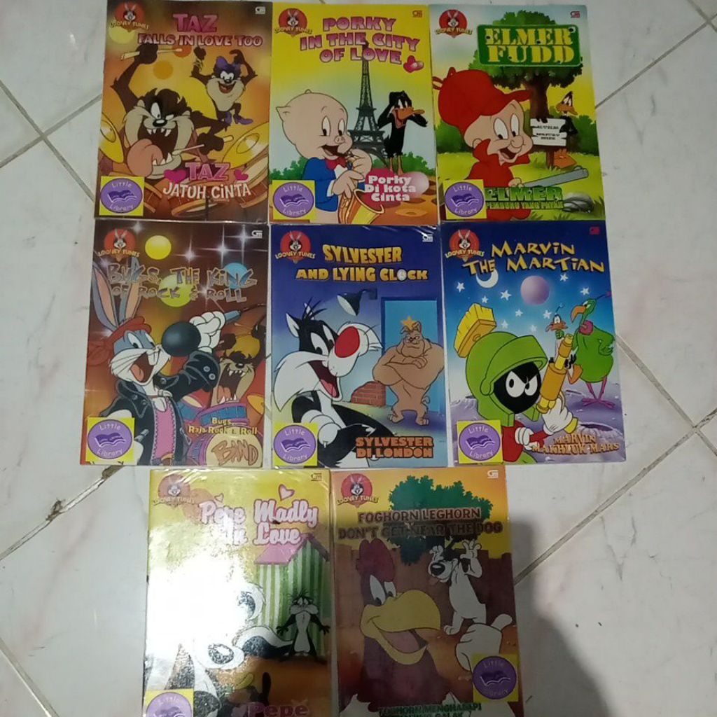 Looney tunes paket 8 buku