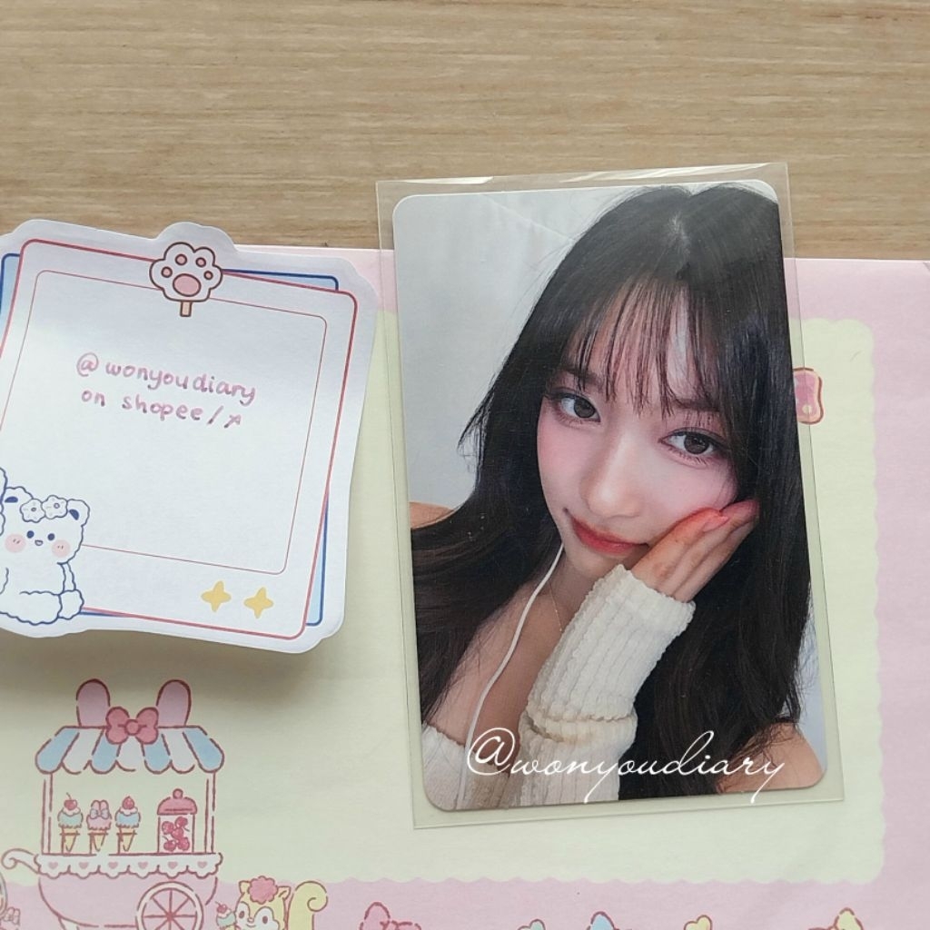 leeseo ive official photocard era switch pc leeseo topang dagu pob soundwave r1 benefit