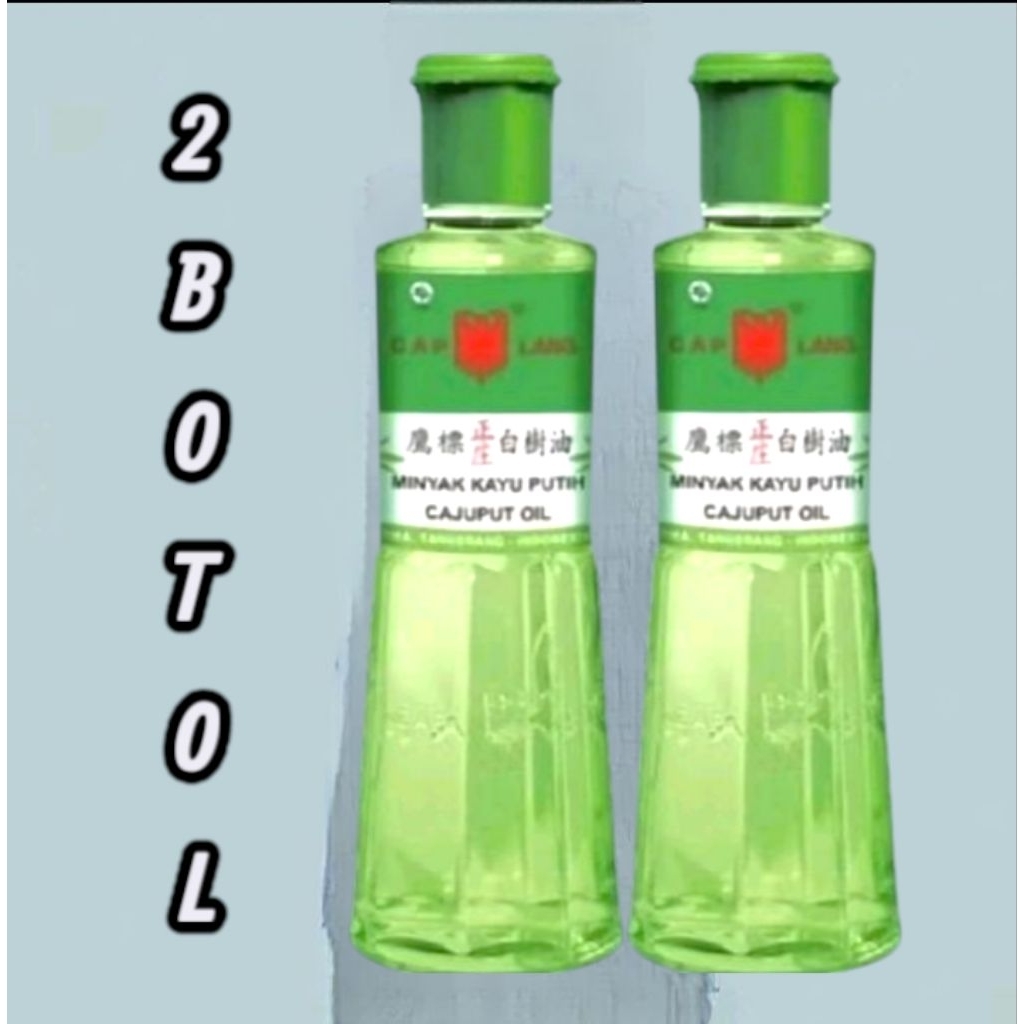 Minyak kayu putih cap lang jumbo 2 pcs 210ml exp 2030