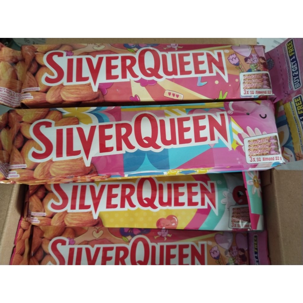 Silverqueen spesial Indonesia Buy 2 Get 1 ( isi 3)