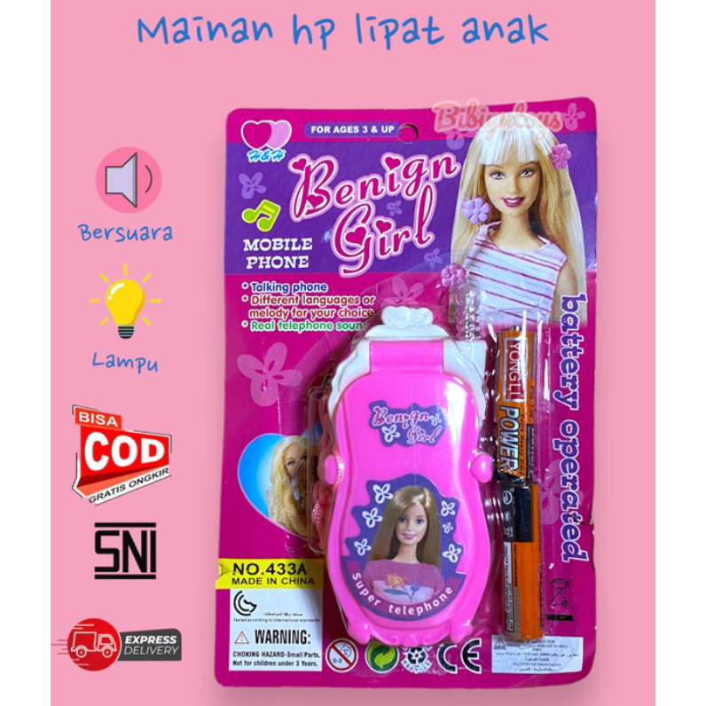 Mainan Hp Barbie - Mainan Hp Musik