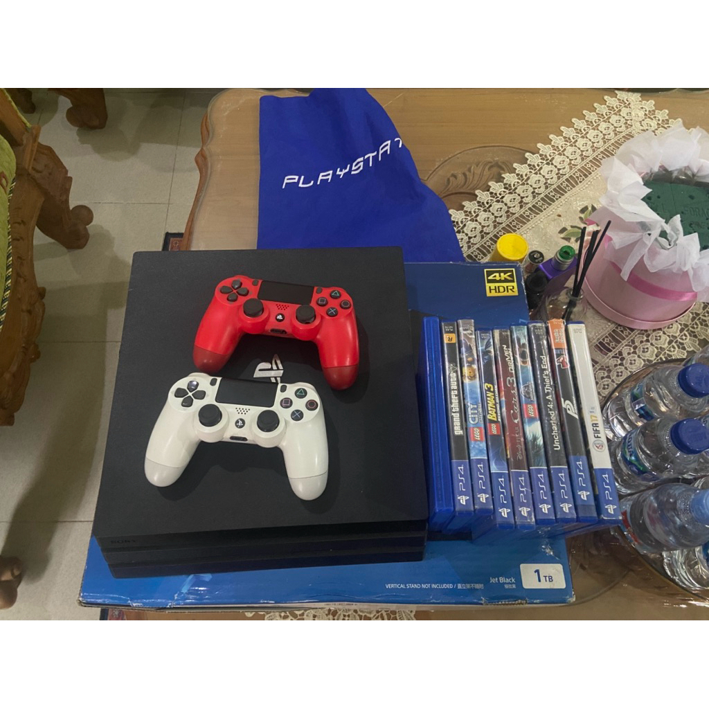 PS 4 Pro Ori Seri 72 1TB 13.00 Fullset no minus