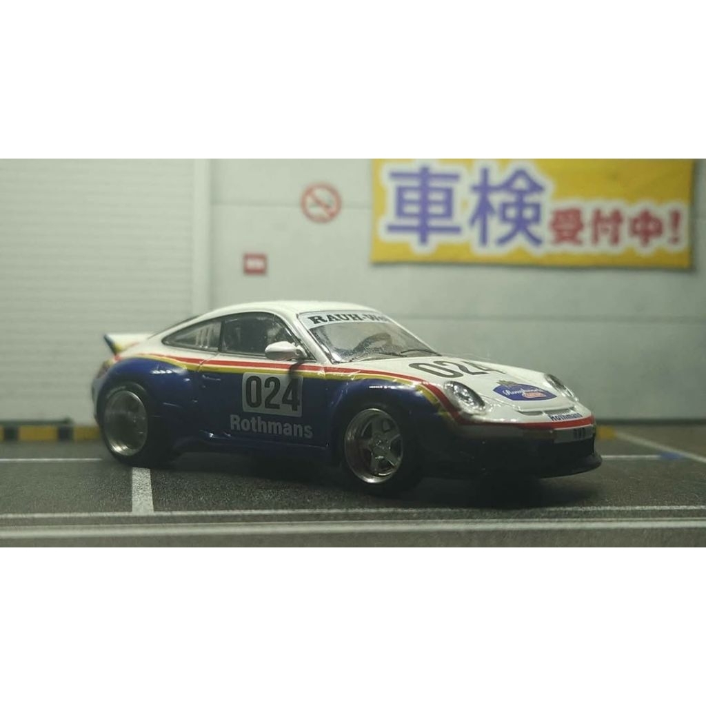 Poprace Porsche 997 Rwb Rothmans Livery