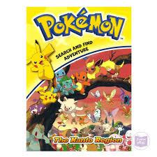 Books Pokemon Search and Find - The Kanto Region (Search and Find Adventure)