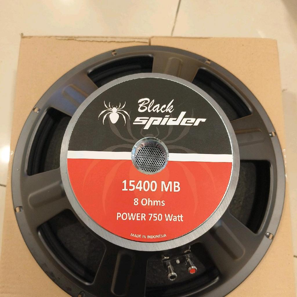 SPEAKER KOMPONEN BLACK SPIDER 15400 15 INCH