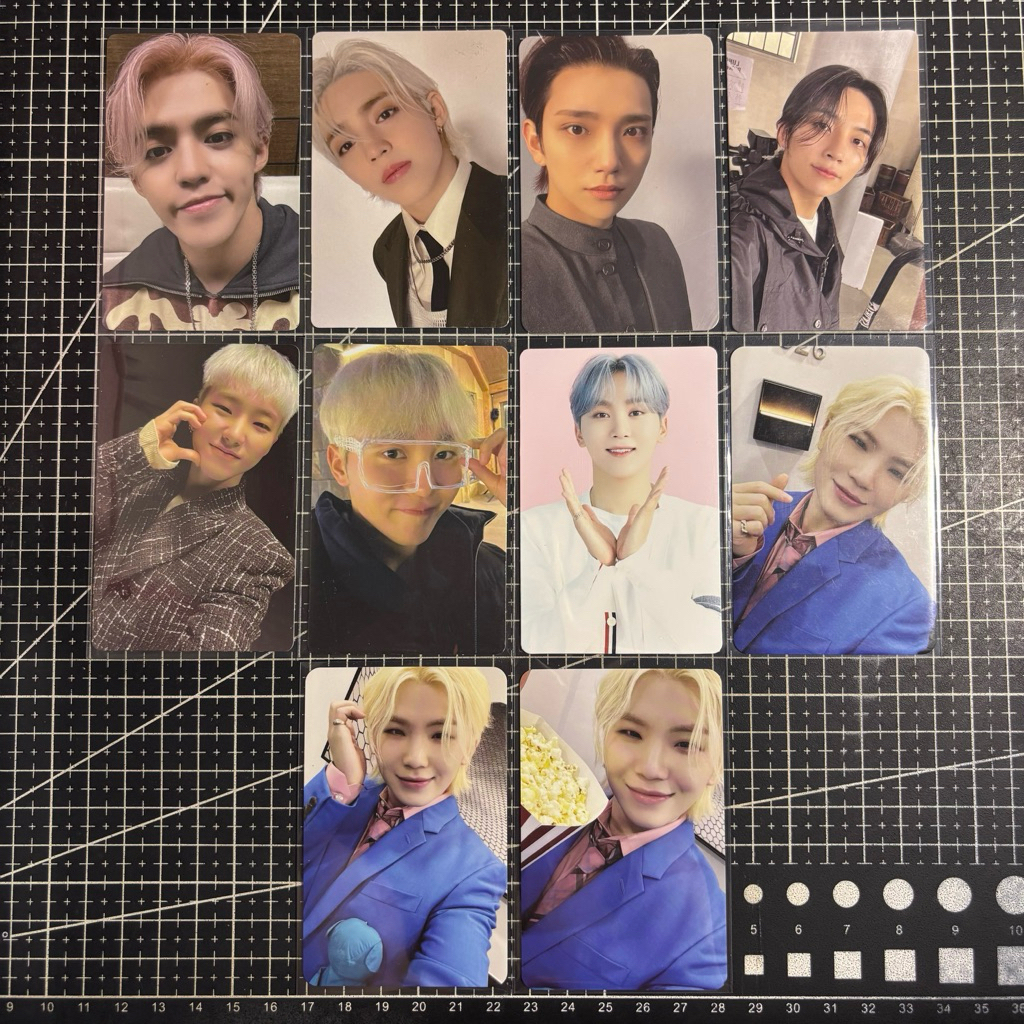 PC PHOTOCARD SEVENTEEN WOOZI CARVER SPILL THE FEELS STF, SEUNGKWAN IN THE SOOP | TC CAFE IN SEOUL, S
